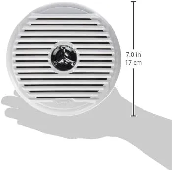 JENSEN 6.5" MSX65R Speaker - White/Silver Grilles - 75W