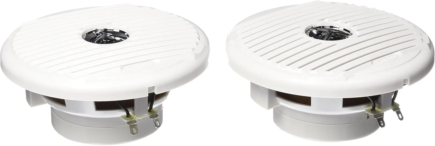 JENSEN 6.5" MSX65R Speaker - White/Silver Grilles - 75W