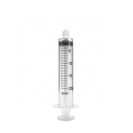 Jeringa Desechable sin Aguja 20 ml 50 Piezas