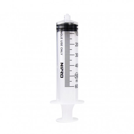 Jeringa Desechable sin Aguja 50 ml 10 Piezas