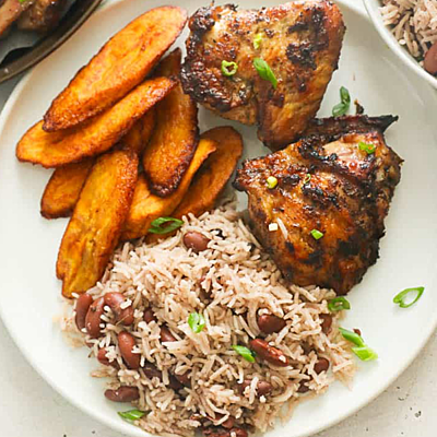 Jerk Chicken (with sides)