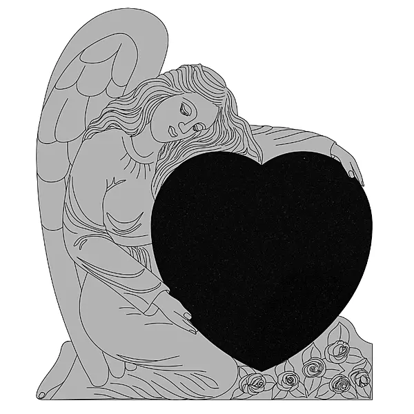 ANGEL HEART/22X8X28/Jet Black/P5