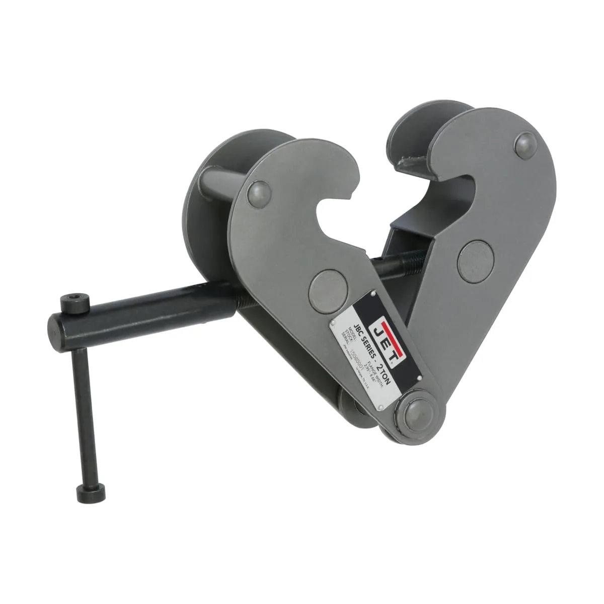 JET 2-Ton Heavy-Duty Beam Clamp (JBC-2)