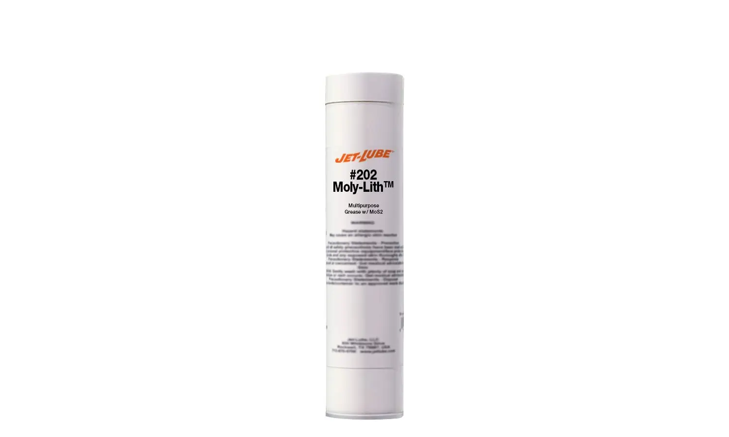 Jet-Lube #202 Moly-Lith - Multipurpose | Thermally Stable | NLGI #2 | Pumpable | Water-resistant | Automotive Grade