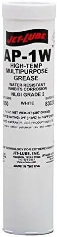 Jet-lube 31650 Ap-1w 14oz Cartridge White High Temper