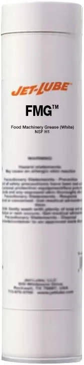 Jet-Lube FMG - Food Grade Lubricant | USDA Authorized | Water-Resistant | Anti-wear | 14oz.