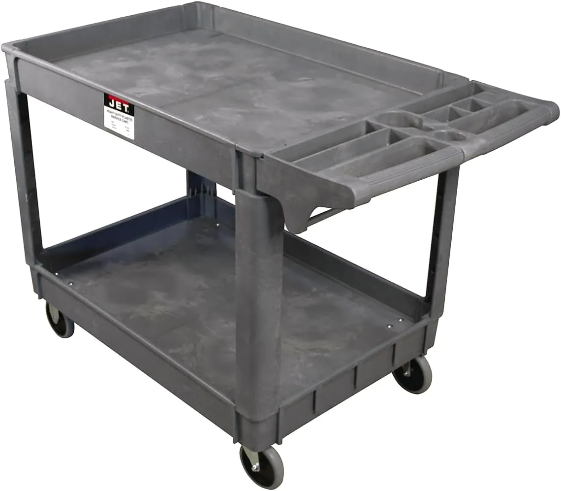 JET 37" x 25" Utility Service Cart, 500 Lbs. Capacity (Model PUC-3725)