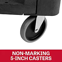 JET 37" x 25" Utility Service Cart, 500 Lbs. Capacity (Model PUC-3725)