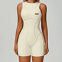 Women's Stylish Sleeveless Yoga Brushed Breathable Sports Bodysuitt