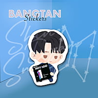 Jimin Hot 100 1 Sticker Jimin Hot 100 1 Sticker