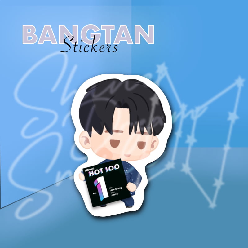 Jimin Hot 100 1 Sticker Jimin Hot 100 1 Sticker