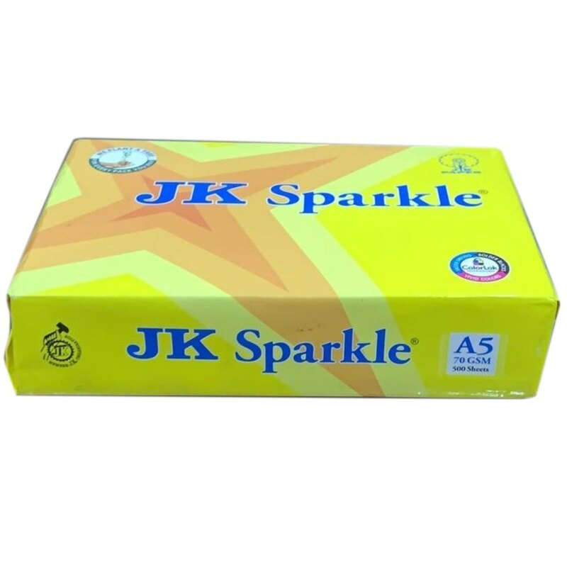 JK Sparkle 70GSM A5 Paper PK10 Reams