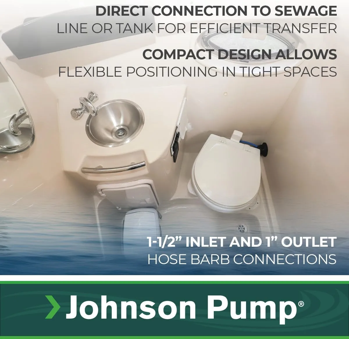 Johnson Pumps 10-24453-01 Macerator Pump