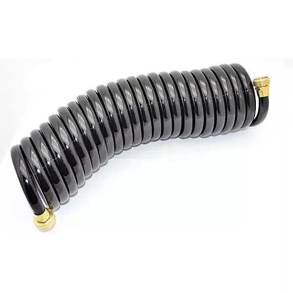 Johnson Pump Coiled Wash Down Hose - 25' - 1/2" Diameter