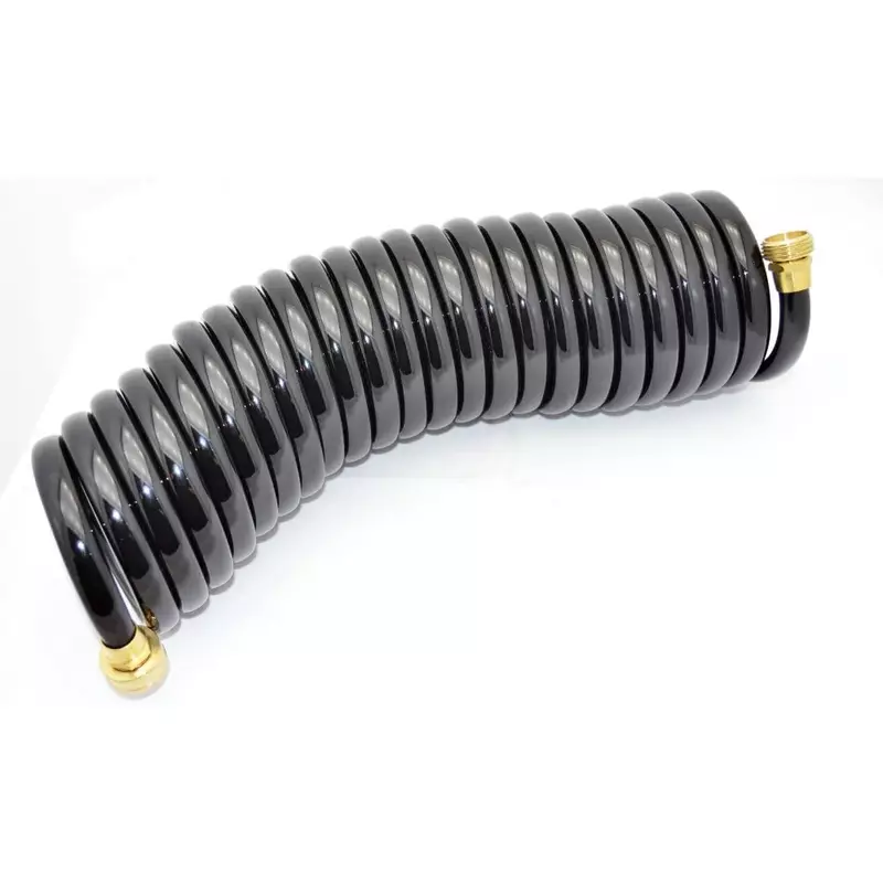 Johnson Pump Coiled Wash Down Hose - 25' - 1/2" Diameter