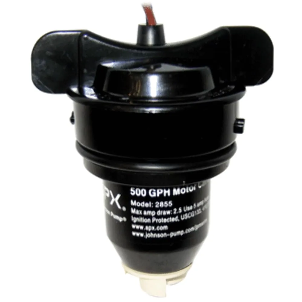 Johnson Pump - 28552 - Cartridge Pump Replacement Motor, Black One Size