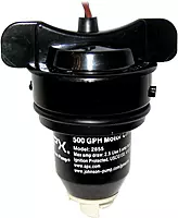 Johnson Pump - 28552 - Cartridge Pump Replacement Motor, Black One Size