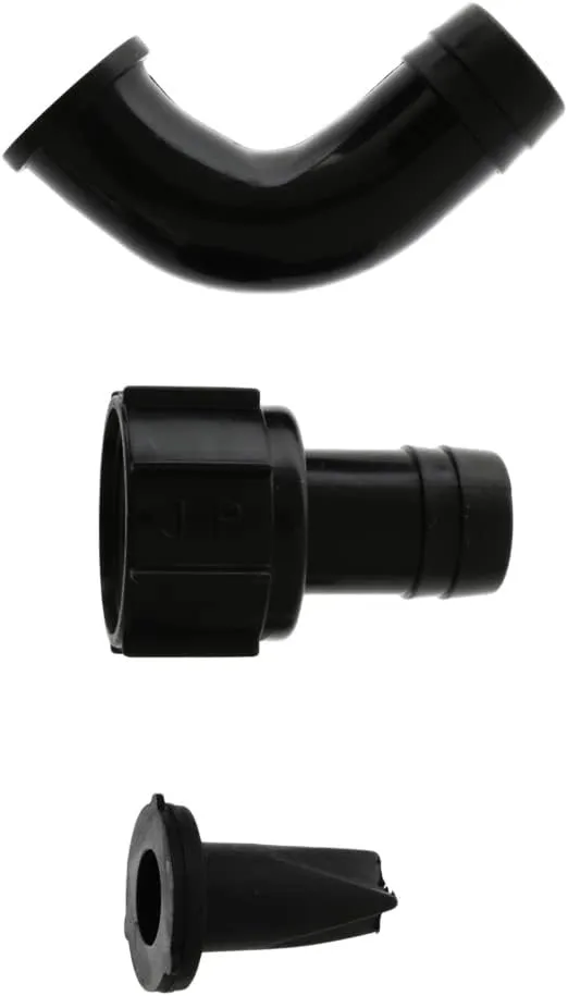 Johnson Pumps 32903 Cartridge Bilge Pump with Dura-Port - 1000 GPH, Black