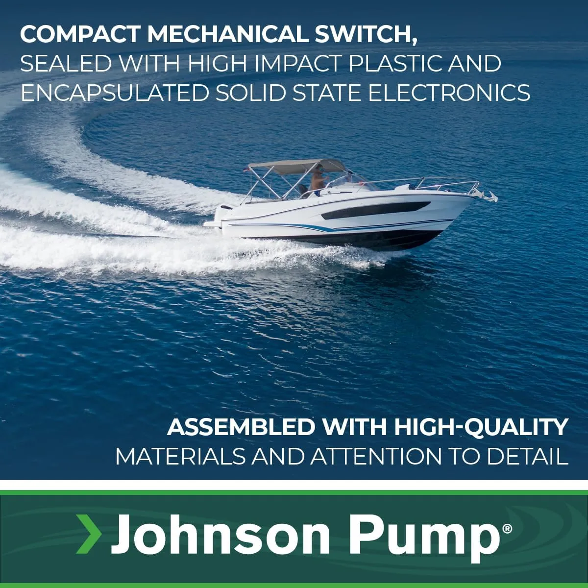 Johnson Pump 36152 Electro-Magnetic Float Switch 12V