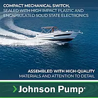 Johnson Pump 36152 Electro-Magnetic Float Switch 12V