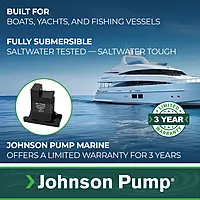 Johnson Pump 36152 Electro-Magnetic Float Switch 12V