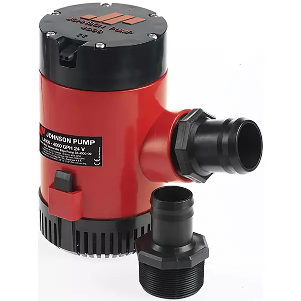 Johnson Pumps - 40004 HD Bilge Pump 12V 4000 GPH