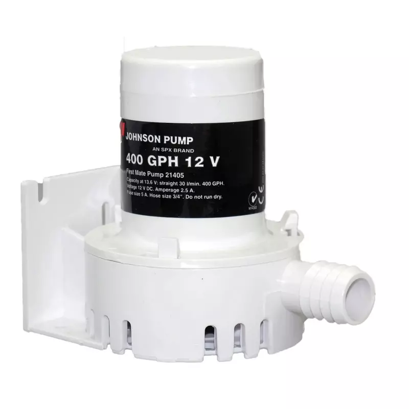 Johnson Pump 400 GPH 12V Bilge Pump - Barbed Port