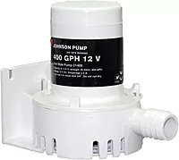 Johnson Pump 400 GPH 12V Bilge Pump - Barbed Port