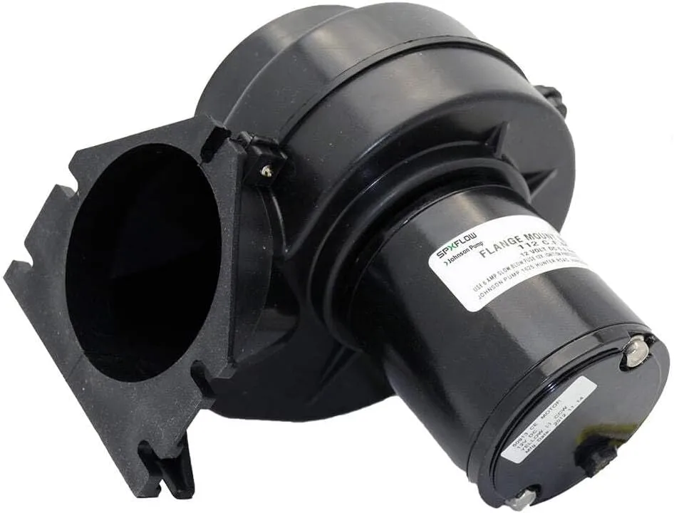 Johnson Pump 54124 Bilge Blower Marine Flange Mount 12V