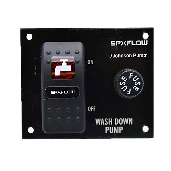 JOHNSON PUMP - SPX FLOW 82024 Wash Down Panel Switch, Black