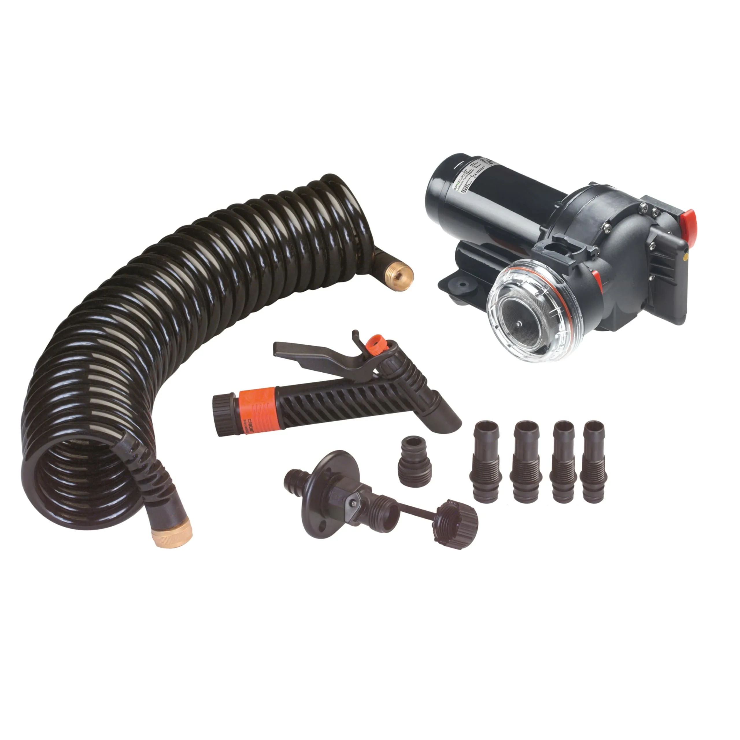 JOHNSON PUMP 65434 Aqua Jet Wash Down Pump Kit - 5.2 GPM, 12V
