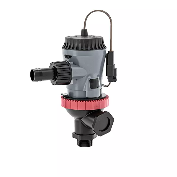Johnson Pump Aqua O2 Twin Port 800 GPH Aerator Pump - Flex Mount - 12V