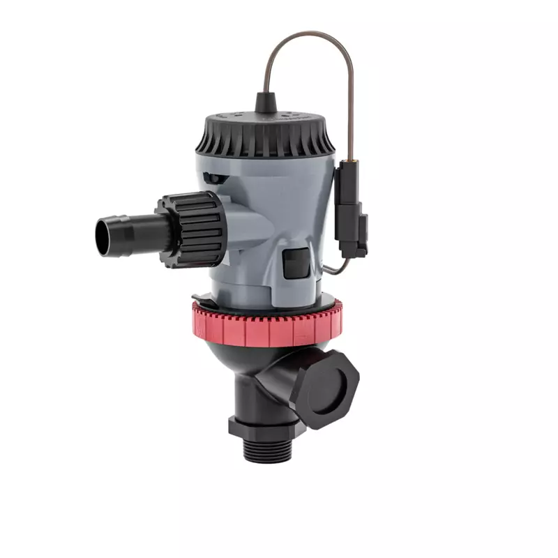Johnson Pump Aqua O2 Twin Port 800 GPH Aerator Pump - Flex Mount - 12V