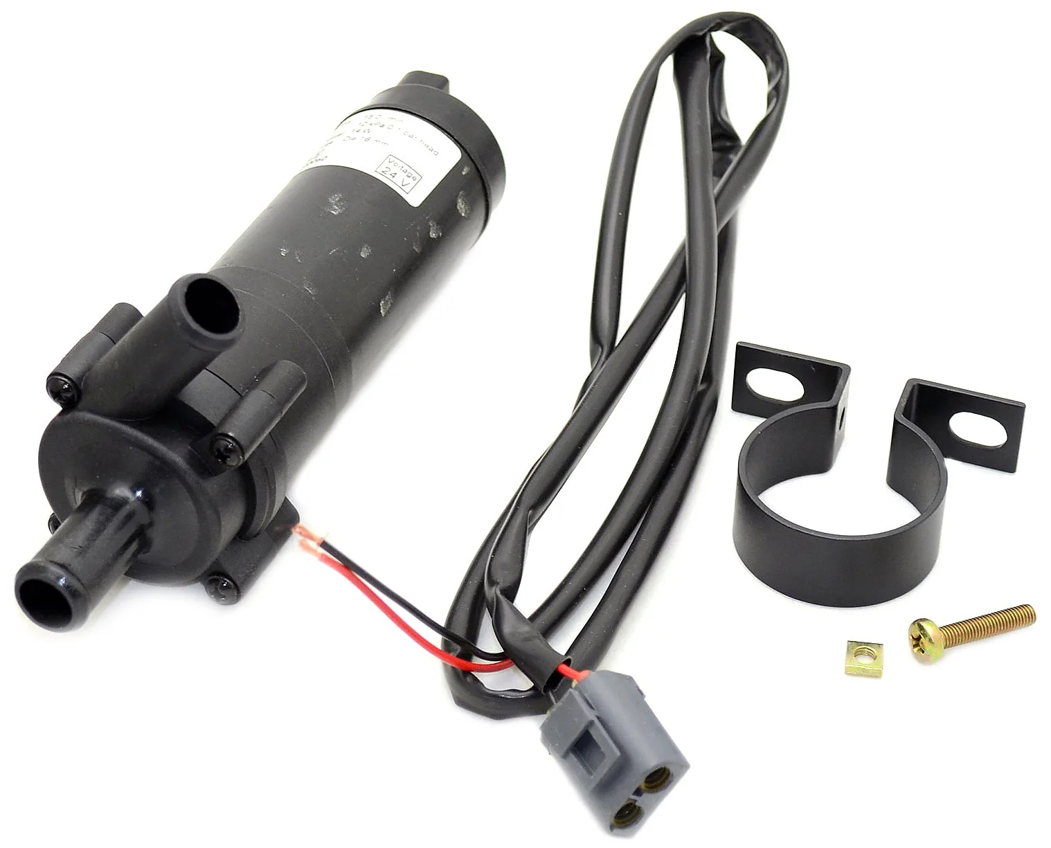Johnson Pumps 10-24486-03 CM10P7-1 4.0 GPM Circulation Pump with 5/8-Inch Port, 12V, Black