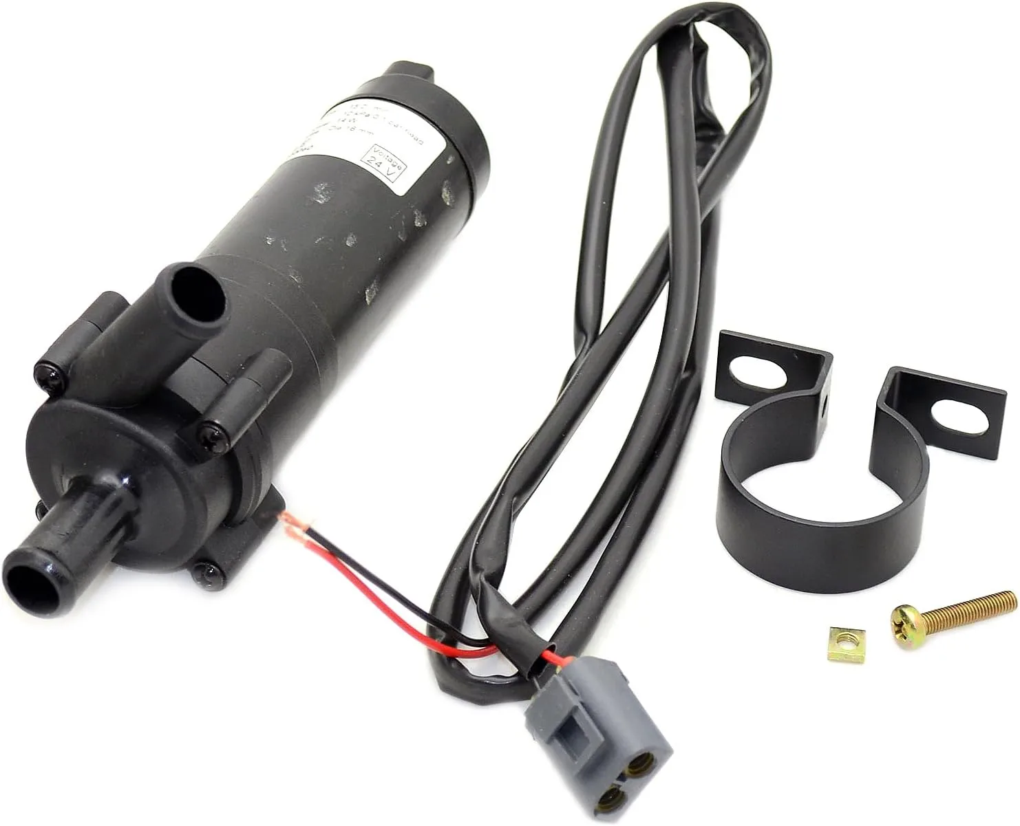 Johnson Pumps 10-24486-03 CM10P7-1 4.0 GPM Circulation Pump with 5/8-Inch Port, 12V, Black