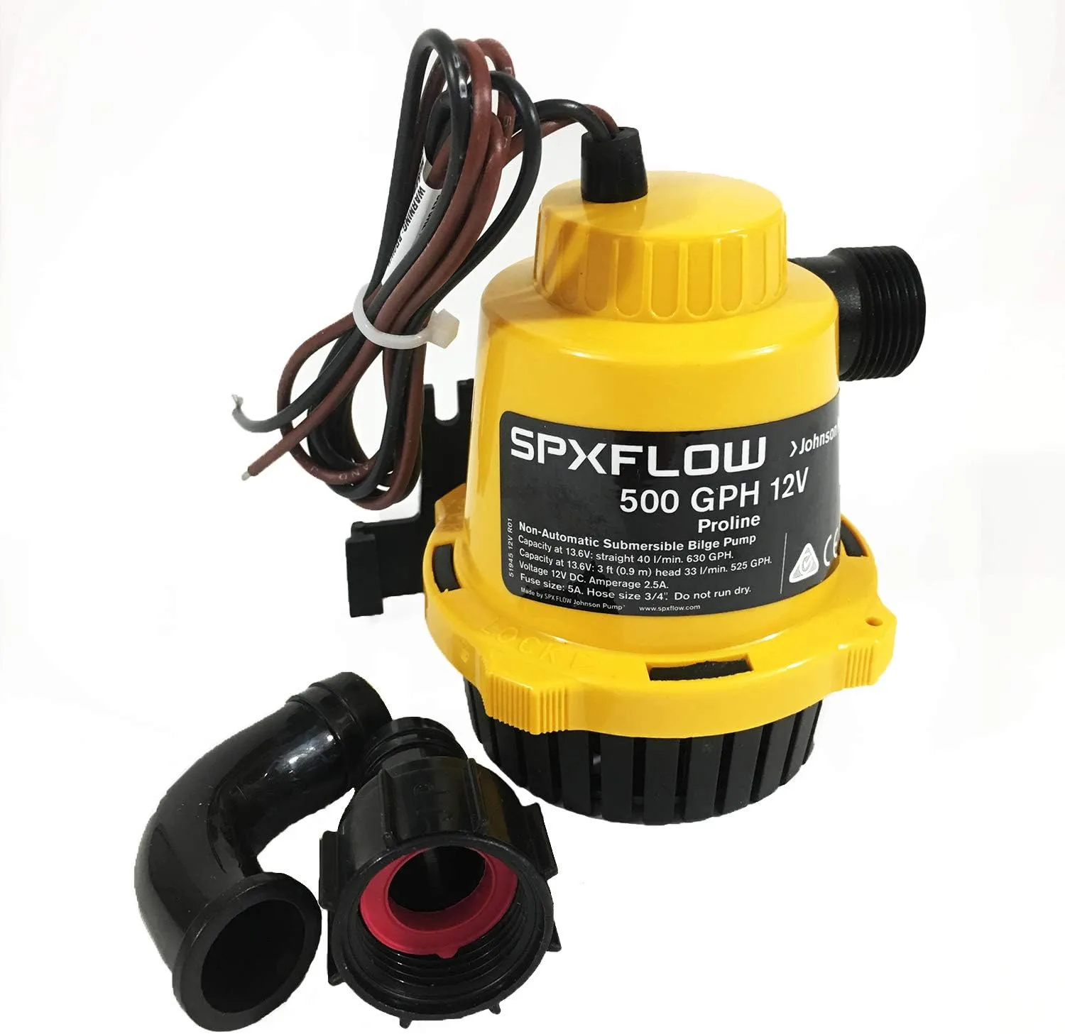 Johnson Pump PROLINE Bilge Pump 500 GPH 3A
