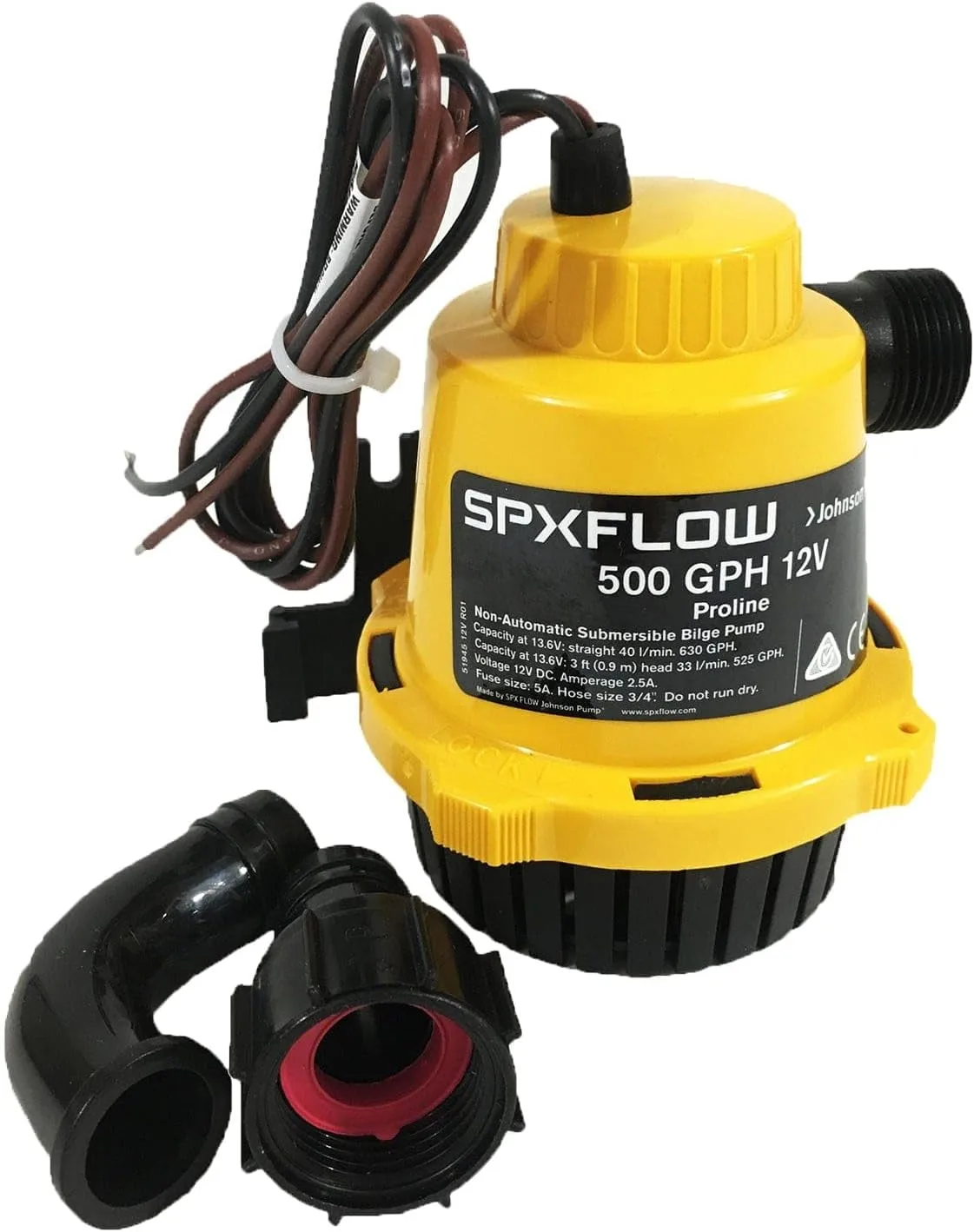 Johnson Pump PROLINE Bilge Pump 500 GPH 3A