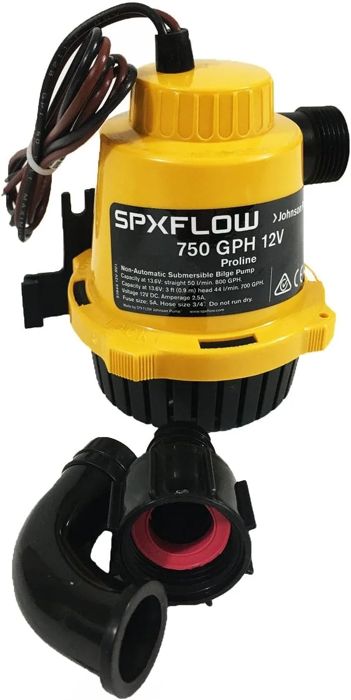 Johnson Pump PROLINE Bilge Pump 750 GPH (Model 22702)
