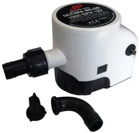 Johnson Pumps 32-47260-003 1000 GPH Ultima Bilge Pump, 12V