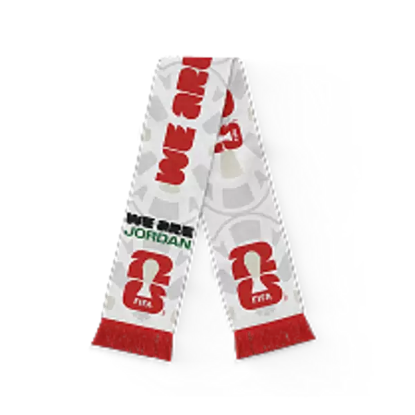 JORDAN World Cup 2026 Fans Tall Ketan Scarf Red