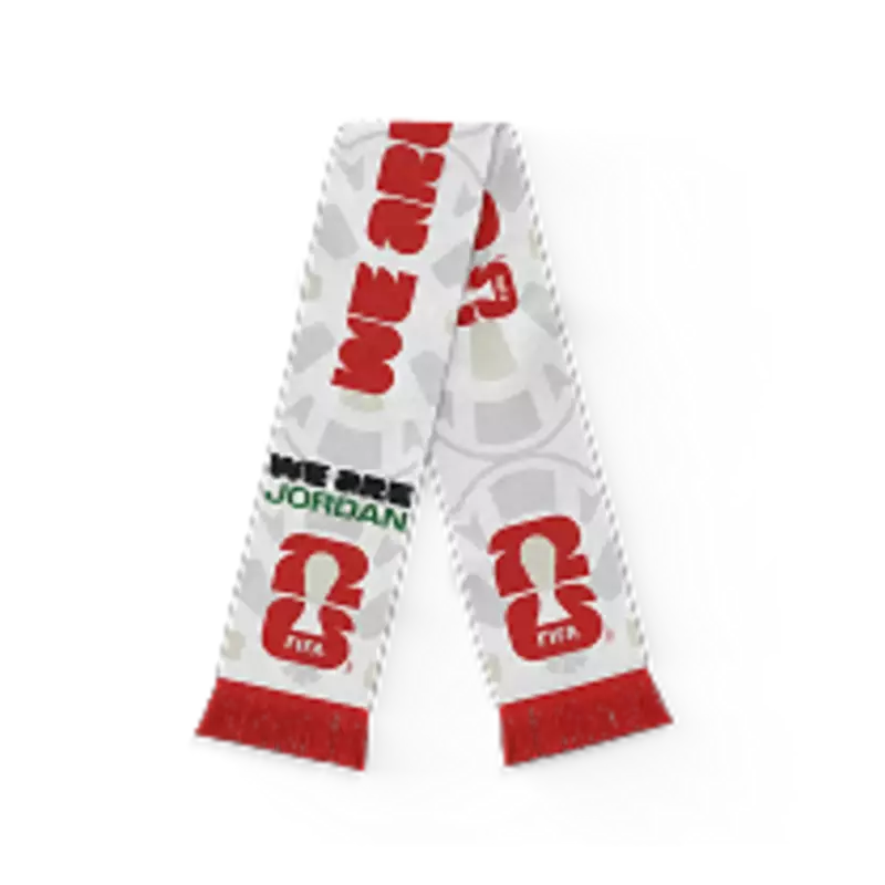 JORDAN World Cup 2026 Fans Tall Ketan Scarf Red