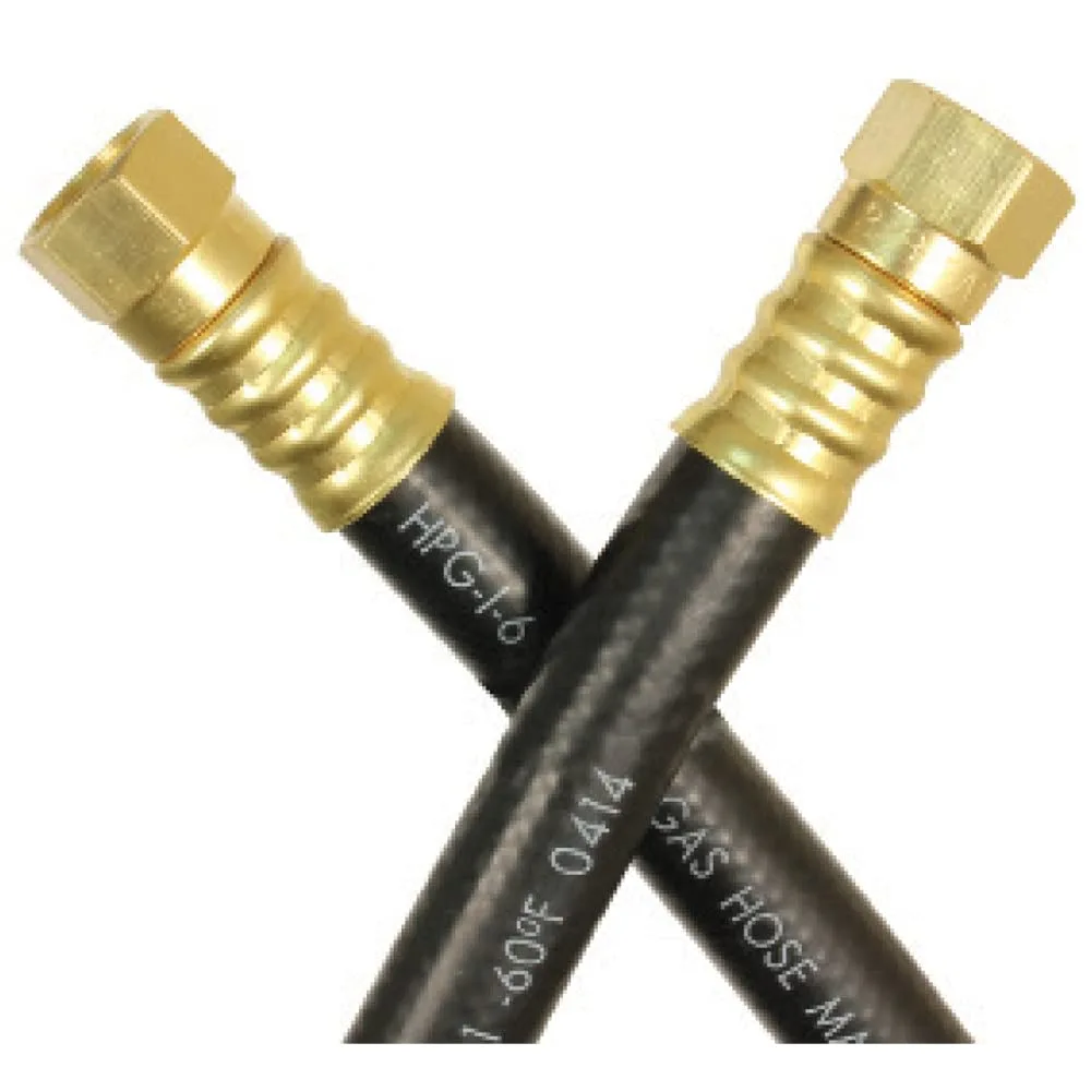 JR PRODUCTS 07-31625 3/8" LP OEM Supply Hose - 72"