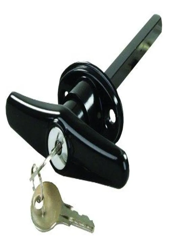 JR Products 10985 Black Locking T-Handle