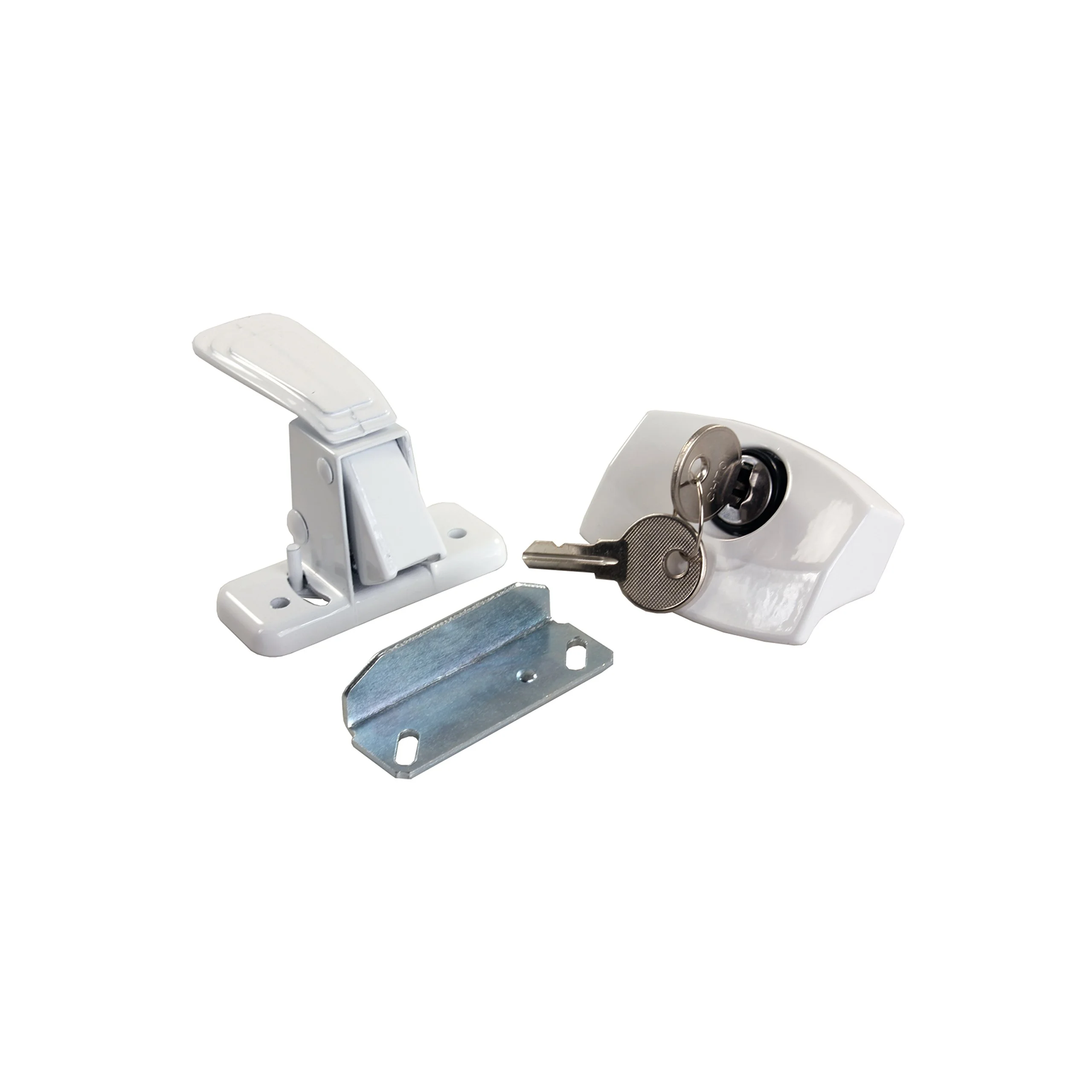 JR Products Universal Locking Camper Door Latch