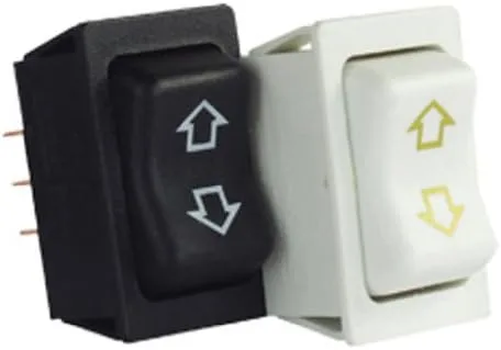 JR Products 12095 White Replacement Slide-Out High Current Motor Switch White 1 Count (Pack of 1)