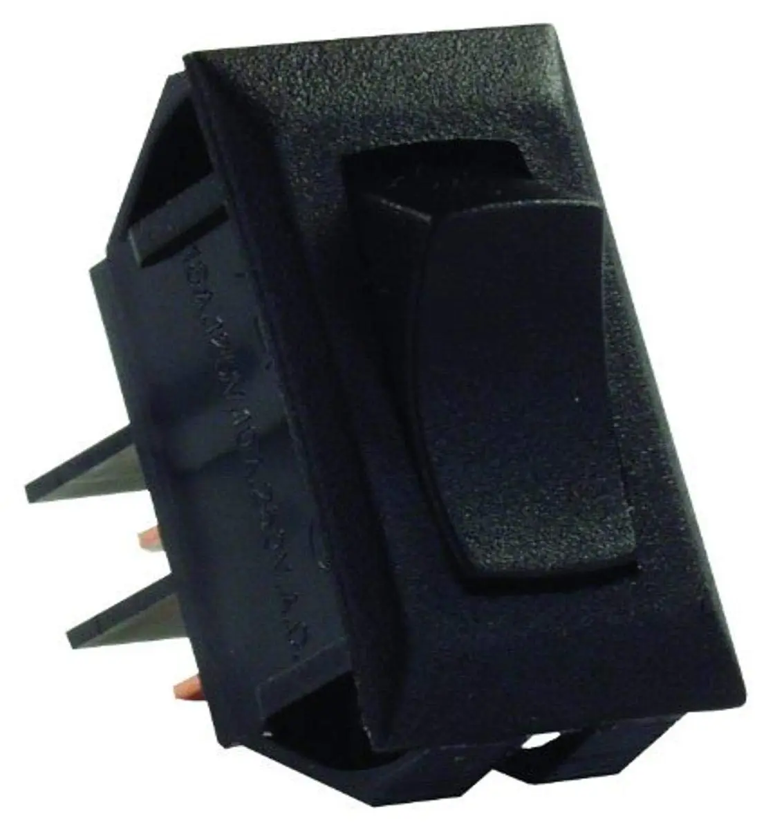 JR Products 12705 Black SPST Mom-On/Off Switch Black 1 Count (Pack of 1)