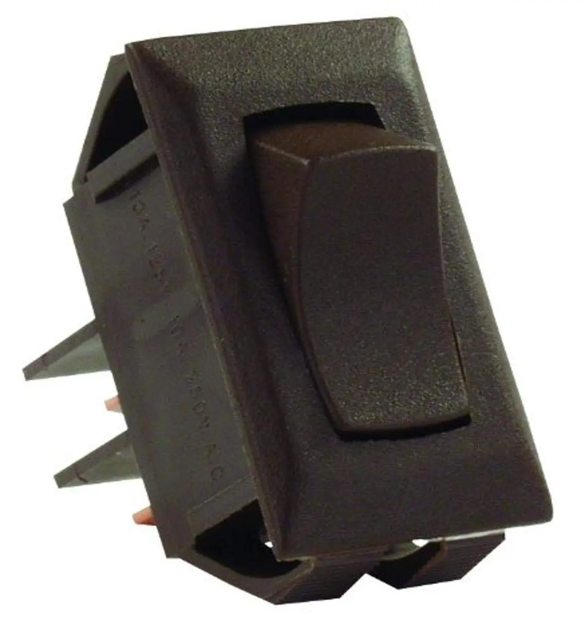 JR Products 12715 Brown SPST Mom-On/Off Switch