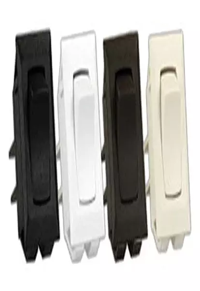 JR Products 13391-5 Polar White 12V Unlabeled On/Off Switch