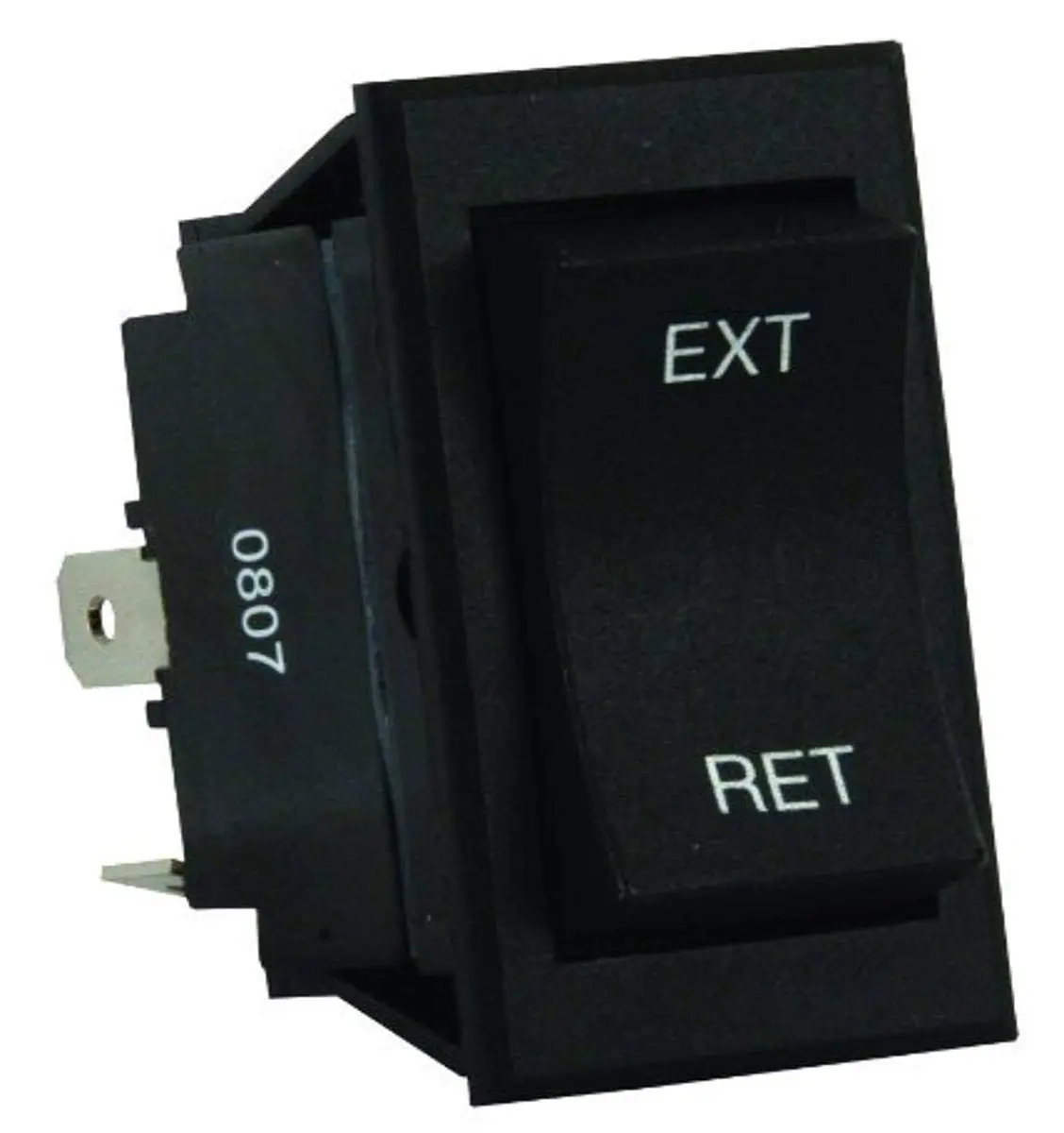 JR Products 13635 5th Wheel/Tongue Jack Switch,Black 1 1 Count (Pack of 1)