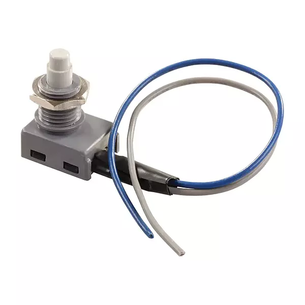 JR Products 13985 12V Push Button On/Off Switch